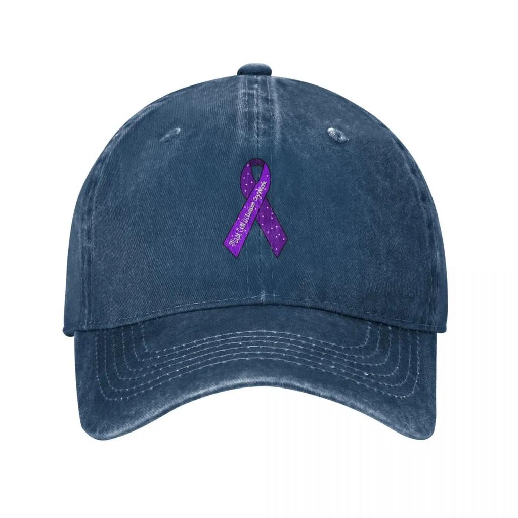 Mast Cell Activation Syndrome Awareness Ribbon Baseball Cap dad hat hard hat hiking hat Luxury Unisex cap Hats Unisex Womens