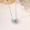 Titanium Steel Non-fading Necklace - European & American Style, Light Luxury, Versatile Korean Fashion, Perfect for Women and Girlfriend Gifts.