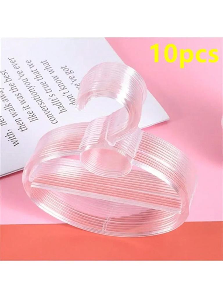 10/20ps Oval Scarf Shawl Tie Holder Circle Shape Coat Hanger Multifunctional Clothes Display Slots Holder Organizer Space Saving