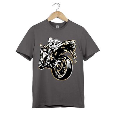Sportbike Fahrer T-Shirt Unisex Motorrad Rennsport Grafik Biker Geschwindigkeit Geschenk Motor