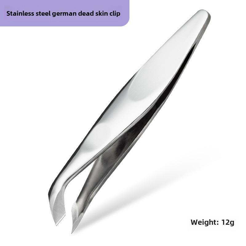 

Зажим для омертвевшей кожи из нержавеющей стали, коническая головка ножа, профессиональная отделка, острый край ножа, дизайн ногтей, зазубрины для омертвевшей кожи