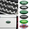 3D Car Front and Rear Emblem Badge Sticker For Land Rover SVR Discovery Velar Evoque Freelander Range Rover L322 Car Accessories SA0
