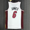 Miami Heat Basketball Jersey Custom Name Number Printed Sportswear Breathable Performance Shirt Men Women