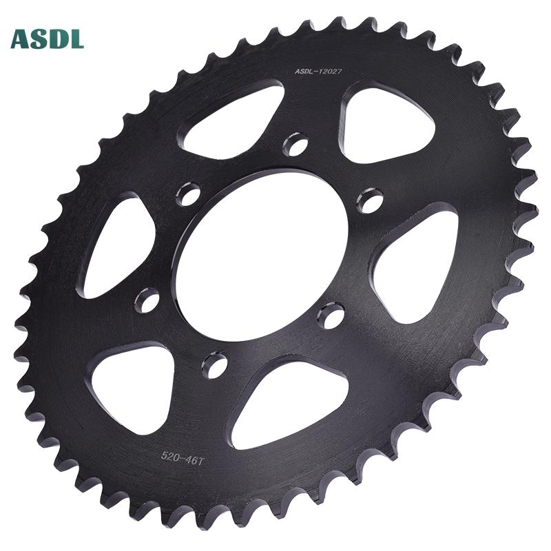 520 46T 15T Front Rear Sprocket For Kawasaki EN650 Vulcan ER-6f EX650 ER-6n ER650 Ninja 650 Ninja 650R KLE650 KLE650 Z650 ABS