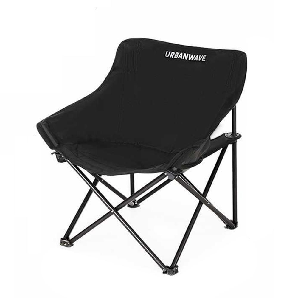 Mini Portable Folding Moon Chair Curved Recliner Chair for Kids Outdoor Camping Fishing Folding Chairs Travel