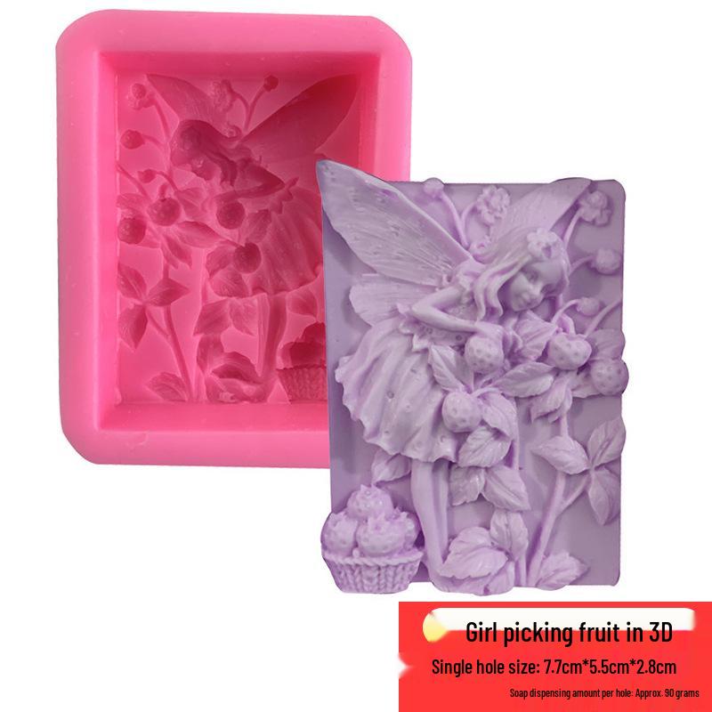 Silicone Soap Mold Making Set for DIY and Children's Homemade Breast Milk Soap