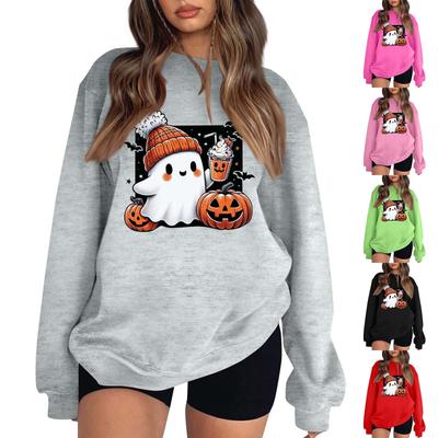 Women's Colorblock Sweatshirt Long Sleeve Round Neck Casual Comfortable Loose Lightweight Women's Sweatshirt