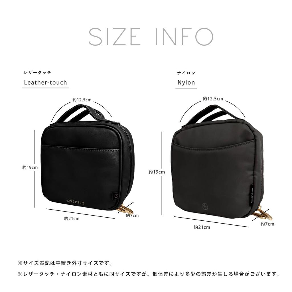 Cosmetic Large Water 11 Choice of Pouch, Capacity, Self-standing, Repellent, Antibacterial, Deodorizing, Pockets, Materials, Nylon, PU, Travel,