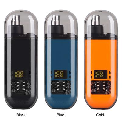 Portable Ear and Nose Hair Trimmer Clipper with Digital Display Painless Electric Nose Ear Hair Clippers for Smoother Cutting