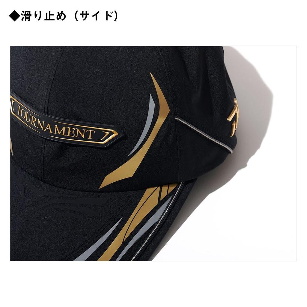 DAIWA Tournament Size Free Size GORE-TEX Cap, Black, 08382611,
