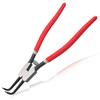 LEONTOOL Snap Ring 90 Degree Long Tip 310mm Overall Curved for Installing and Removing Snap Dedicated Tool Pliers, Bent, Type, 2.45mm Diameter,