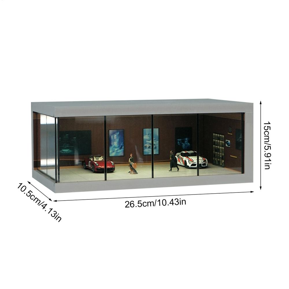 Car Model Display Cabinet Clear Car
