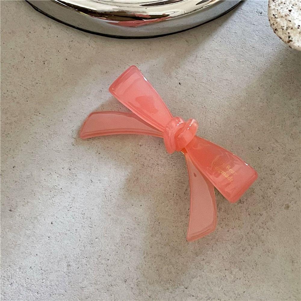 Barrettes Korean Barrettes Ponytail Clips Children Hair Clips Small Duckbill Clips Letter Women Hair Clips Acetate Bow Hairpins