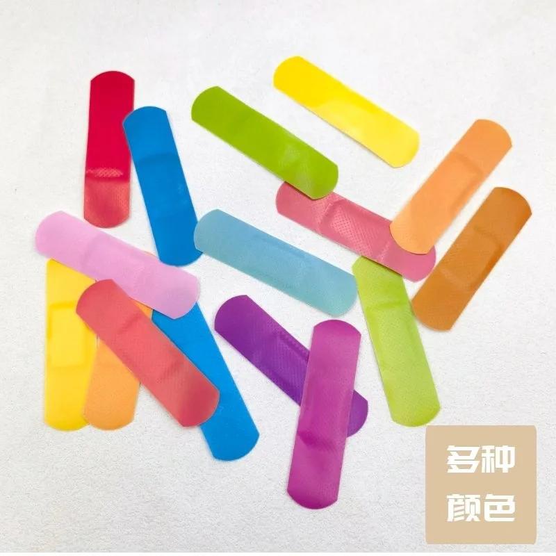 10pcs/pack Colorful Breathable Band Aid for Children Kids Patch First Aid Plasters Sticking Adhesive Bandages Baby Patches 10pcs