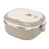 Lunch Box 304 Stainless Steel Portable Insulated Sealed Student Bento Box with Spoon for School