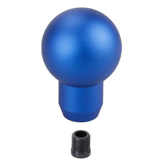 Universal Car Shift Knob, Aluminum Manual Gear Stick, Weighted Round Ball with 3 Adapters for Truck SUV