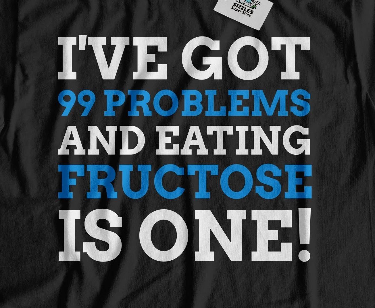 

Unisex Funny Fructose T-Shirt Fructose Intolerance Gifts M