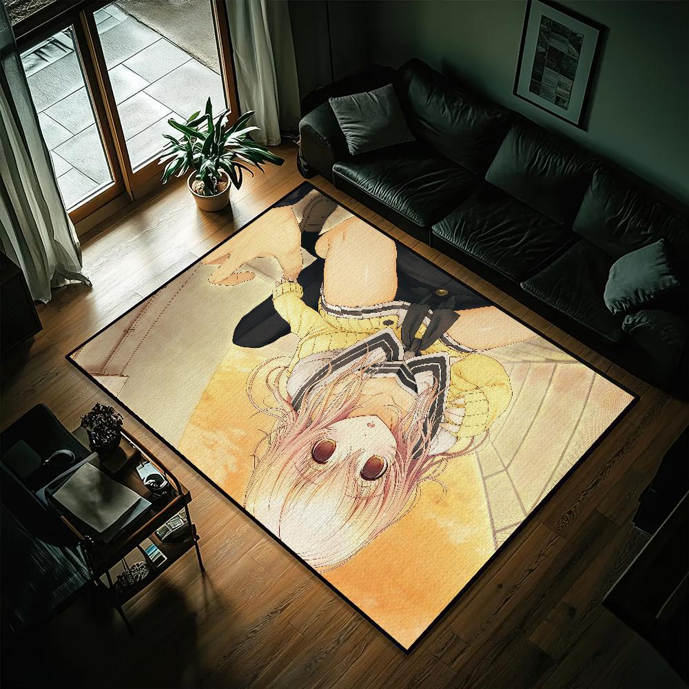 Anime Music M-Mukou Aoi Small Carpet Bedside Kitchen Bath Living Home House Bedroom Floor Mat Doormat Rug Decoration