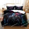 3D Anime Goblin Slayer Bedding Set Printed Bed Set Duvet Cover Sheet Pillowcase Bed Soft Quilt Cover Full Queen King Size