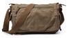 Gootium 30622AMG Cotton Canvas Shoulder Army Green Bag,