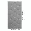 3D DIY Wall Stickers Wallpaper Self-adhesive Thicken Tatami Anti-collision Wall Mat Pad Kids Bedroom Living Room Waterproof