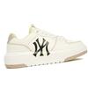 MLB Chunky Liner Artificial Leather Slip Resistant Cushioning Abrasion Resistant Low top Skateboard Shoes Unisex 3ASXCA12N-50BGS