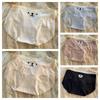 5Pcs Ultra-thin Ice Silk Briefs Cartoon Underwear Women Soft Bear Seamless Panties  Girl