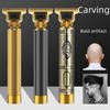 Professional Electric Hair Clippers: Ideal for Men with Oily Hair, Notches and Trimming, Perfect for Barbers and Salons
