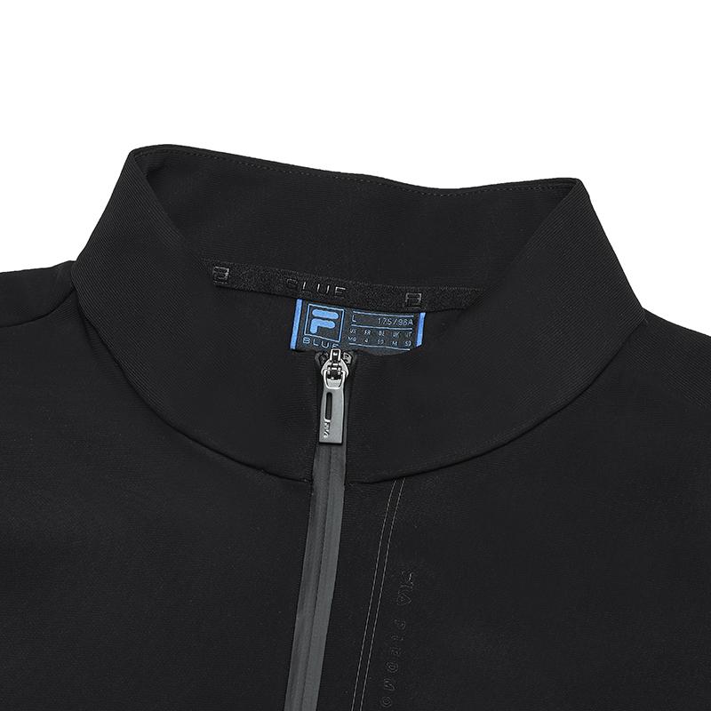 FILA Jackets Men's Jet Black Stand Collar Moderate Other F11M442504FBK