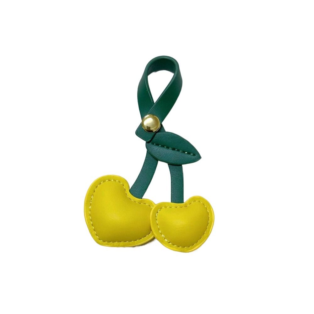 Love PU Leather Hanger PU Leather Bag Pendant Trendy Keychain  Bag Ornament