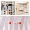Self-adhesive edge sealing tape for furniture and cabinets, cover-up stickers for hiding screw holes, decorative ring stickers