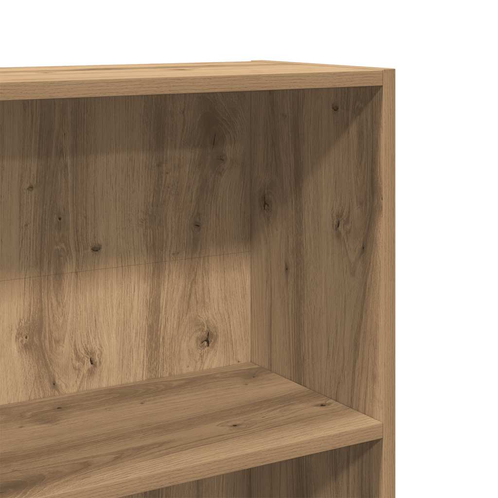 Vidaxl Regał, Dąb Artisian, 60X24X176 Cm, Materiał Drewnopochodny