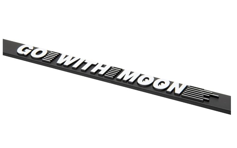[Set of 2] MOONEYES 3D Number Plate Frame, Mooneyes Dress-Up, Compliant with New Standards