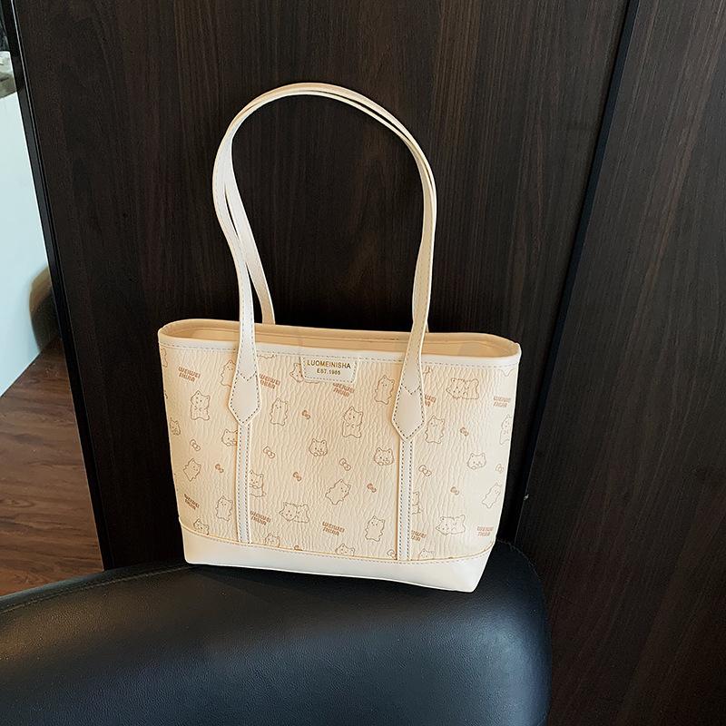 Tote Bag Large Capacity Bag Women's New Summer Fashion Armpit Bag Class Commuter Shoulder Bag