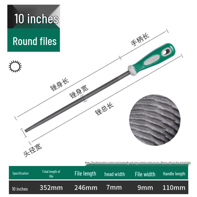Berry Lion High Carbon Steel Round File