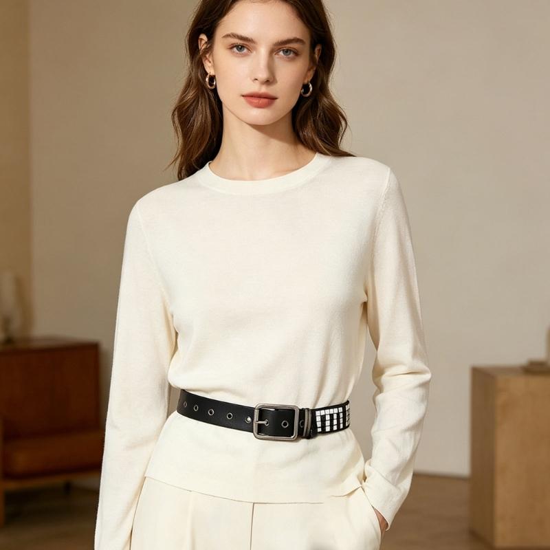 PU Leather Waist Belt Girdle With Piano Rivets Decor And Hollow Electroplating For Daily Commute Summer Style
