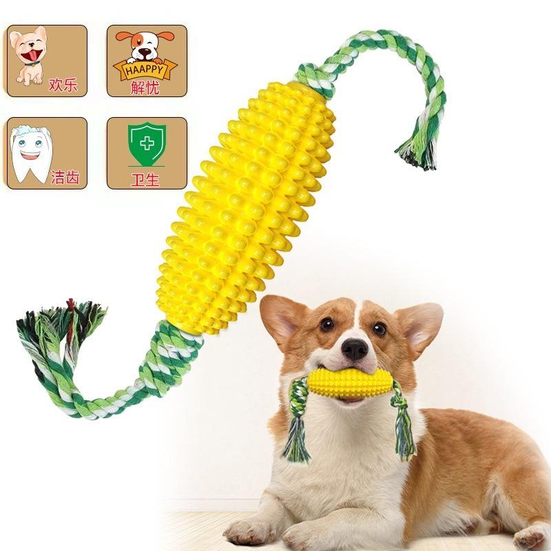 Plush Crinkle Squeaky Pet Toy Dog Molar Bite Resistant Chew Toy For Cats And Dogs
