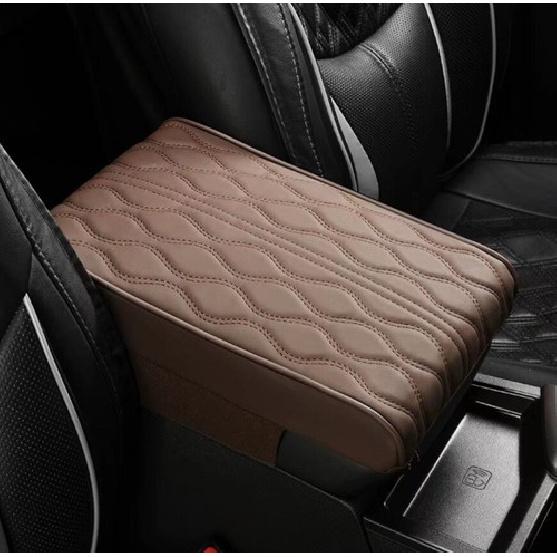 Car Armrest Pad Cover Auto Center Console Box Pu Leather Cushion Mat Universal