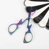 1pc/bag 11.4cm Stainless Steel Guitar-Shaped Small Scissors For Office Home Life Clothing Cutting