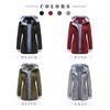 2024 Women's Plus Size Trench Coat with Detachable Hood - Autumn/Winter Collection