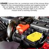 Vehicle Marten Mouse Deterrents Systems, Multifrequency Ultrasonic and Light Emission, Plugs and Play, Easy Installation