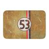 Classic Racing Car Herbie 53 Doormat Anti-Slip Entrance Kitchen Bathroom Door Floor Mats Garden Rug Carpet Footpad