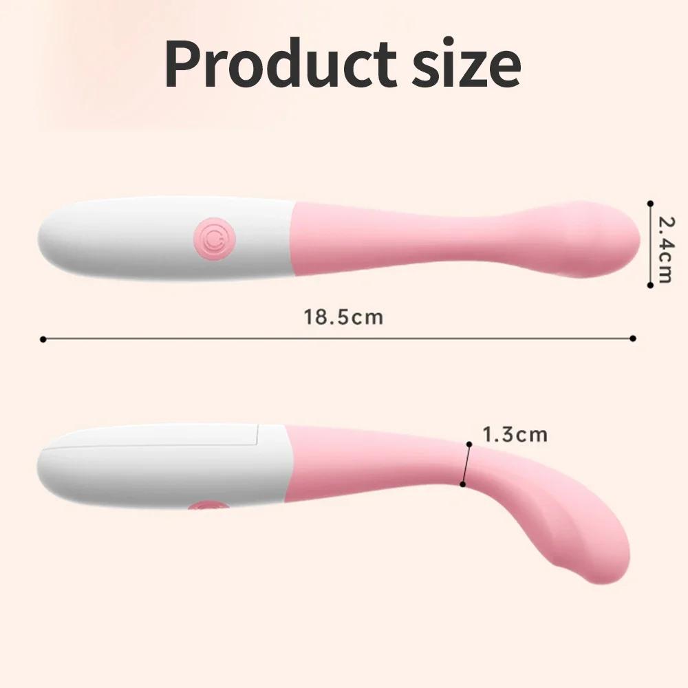 Mini G Spot Finger Vibrator Female Fast Orgasm Nipple Clitoris Stimulator Dildo Massager Adults Goods Sex Toys Shop for Women