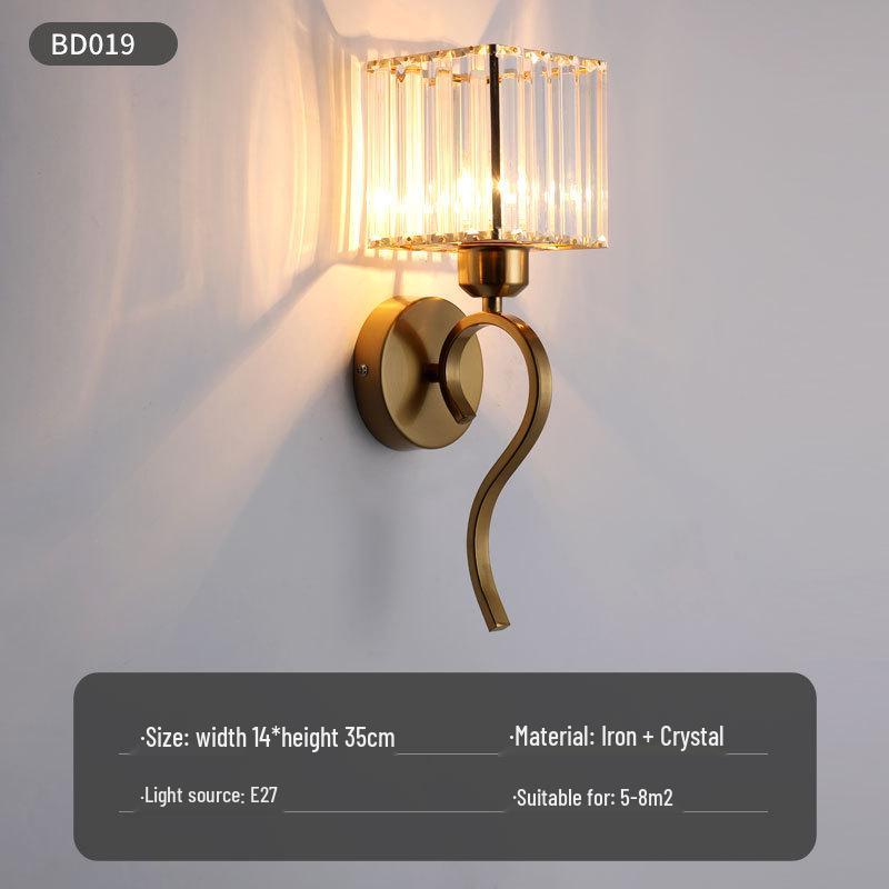 Modern Nordic LED Wall Lamp for Bedroom and Living Spaces