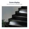 2pcs Led Outdoor Solar Light Wireless Waterproof Super Bright Motion Sensor Step Lamp Stair Light