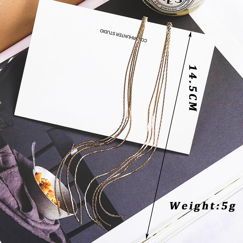 New Fashion Long Drop Earrings for Women Flower Star Moon Heart Butterfly Wings Crystal Pearl Round Geometry Tassel Ear Zircon