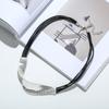 Short necklace European and American metal exaggerated pendant