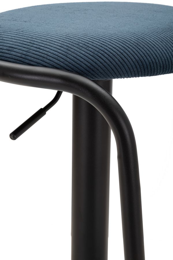 Bar Stool With Lift Destiny Navy Cm Ø 41X61-83