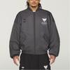 Men's Adidas x Willy Chavarria Satin Bomber 'Grey'