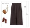 Sequined Mid-Length A-Line Skirt - 2025 Autumn/Winter Slit Hip-Hugging Style for Women